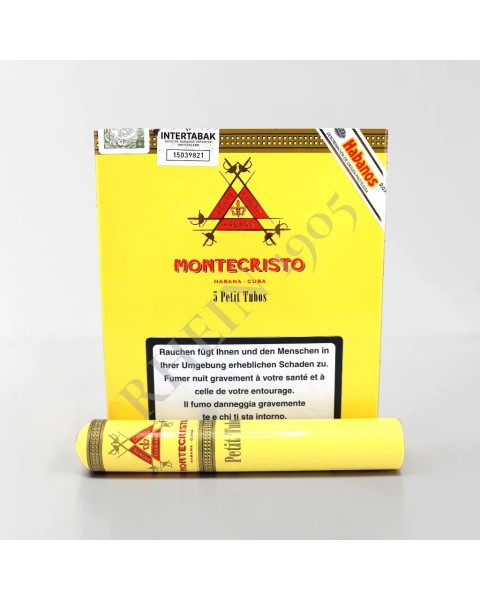 MONTECRISTO PETIT TUBOS CARDBOX /5 — Rhein 1905