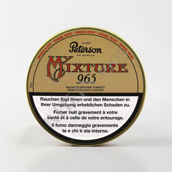 PETERSON MIXTURE 965 PETERSON — Rhein 1905