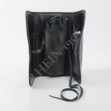 PIPE BAG BLACK SHEEP LEATHER — Rhein 1905