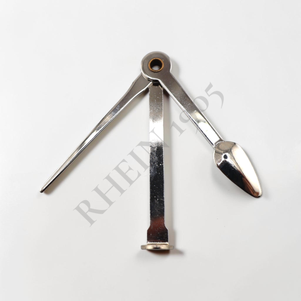 PIPE TOOL METAL CHROME — Rhein 1905