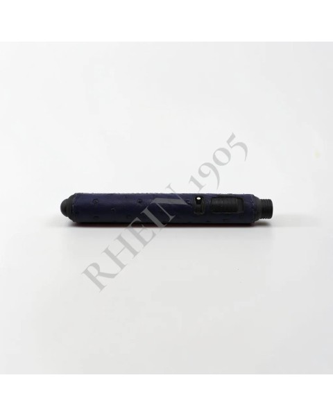 RHEIN LIGHTER WITH OSTRICH LEATHER BLUE — Rhein 1905