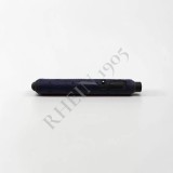 RHEIN LIGHTER WITH OSTRICH LEATHER BLUE — Rhein 1905