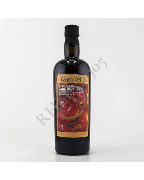 SAMAROLI DEMERARA DARK DIAMOND RHUM 2003/2022 19 ANS SINGLE CASK 40 — Rhein 1905